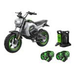 EGO Mini Bike with 7.5Ah Battery 2pk and Dual-Port Charger 0-28MPH Kit