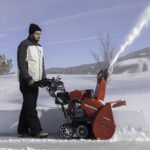 Honda 13HP 32 Inch Two Stage Track Drive Snow Blower - Electric Start - Image 4