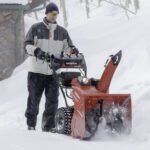 Honda 7HP 24 Inch Two Stage Wheel Drive Snow Blower - Image 2