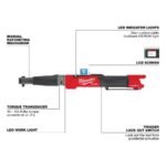Milwaukee M12 FUEL 3/8inch Digital Torque Wrench with ONE-KEY (Bare Tool) - Image 4