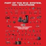 Milwaukee M12 FUEL ProPEX Expander with 1/2inch-1inch RAPID SEAL ProPEX Expander Heads (Bare Tool) - Image 15