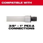 Milwaukee M12 FUEL ProPEX Expander with 1/2inch-1inch RAPID SEAL ProPEX Expander Heads (Bare Tool) - Image 3