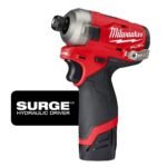Milwaukee M12 FUEL SURGE 1/4 in. Hex Hydraulic Driver 2 Battery Kit - Image 18