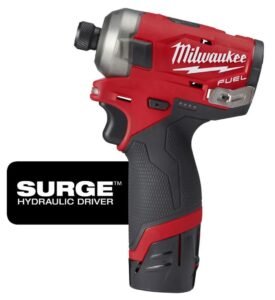 Milwaukee M12 FUEL SURGE 1/4 in. Hex Hydraulic Driver 2 Battery Kit - Image 15