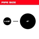 Milwaukee M18 Drum Machine for 3/8-1/2 Cable - Image 4