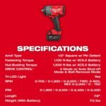 Milwaukee M18 FUEL 1/2in HighTorque Impact Wrench & Grease Gun Combo Kit - Image 9