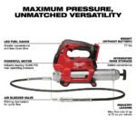 Milwaukee M18 FUEL 1/2in HighTorque Impact Wrench & Grease Gun Combo Kit - Image 5