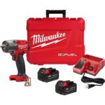 Milwaukee M18 FUEL 1/2inch Mid-Torque Impact Wrench with Pin Detent Kit