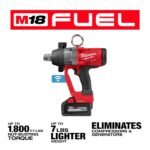 Milwaukee M18 FUEL 1inch High Torque Impact Wrench with ONE-KEY Kit - Image 4