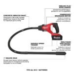 Milwaukee M18 FUEL 4' Concrete Pencil Vibrator Kit - Image 7