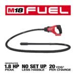 Milwaukee M18 FUEL 8' Concrete Pencil Vibrator (Bare Tool) - Image 3
