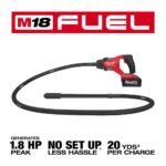 Milwaukee M18 FUEL 8' Concrete Pencil Vibrator Kit - Image 3