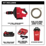 Milwaukee M18 FUEL Drain Snake W/ Cable-Drive Kit-A - Image 4