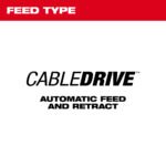 Milwaukee M18 FUEL Sewer Sectional Machine with Cable Drive Kit - Image 10