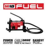 Milwaukee M18 FUEL Sewer Sectional Machine with Cable Drive Kit - Image 11
