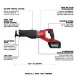Milwaukee M18 FUEL SUPER SAWZALL Kit - Image 7