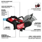 Milwaukee MX FUEL 14 in Cut-Off Saw with RAPIDSTOP Brake (Bare Tool) - Image 7
