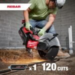 Milwaukee MX FUEL 14 in Cut-Off Saw with RAPIDSTOP Brake Kit - Image 5