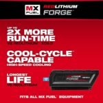 Milwaukee MX FUEL REDLITHIUM FORGE HD 72V 12Ah Lithium Ion Power Tool Battery Pack with Fuel Indicator - Image 3