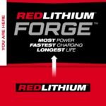 Milwaukee MX FUEL REDLITHIUM FORGE HD 72V 12Ah Lithium Ion Power Tool Battery Pack with Fuel Indicator - Image 4
