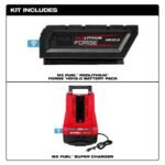 Milwaukee MX FUEL REDLITHIUM FORGE HD12.0 Battery/Super Charger Expansion Kit - Image 2
